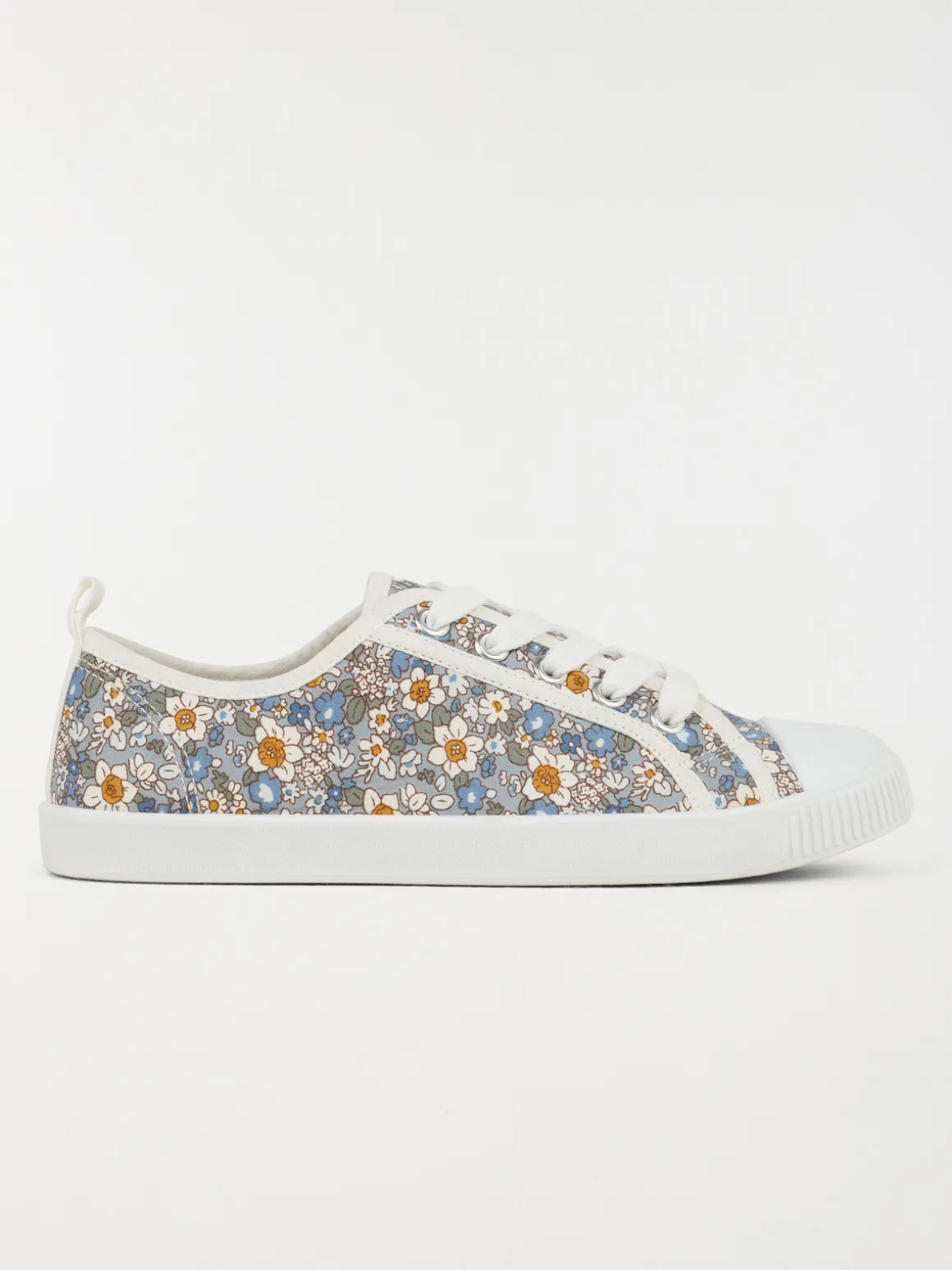 Tennis toile fleurie femme (36-41)
