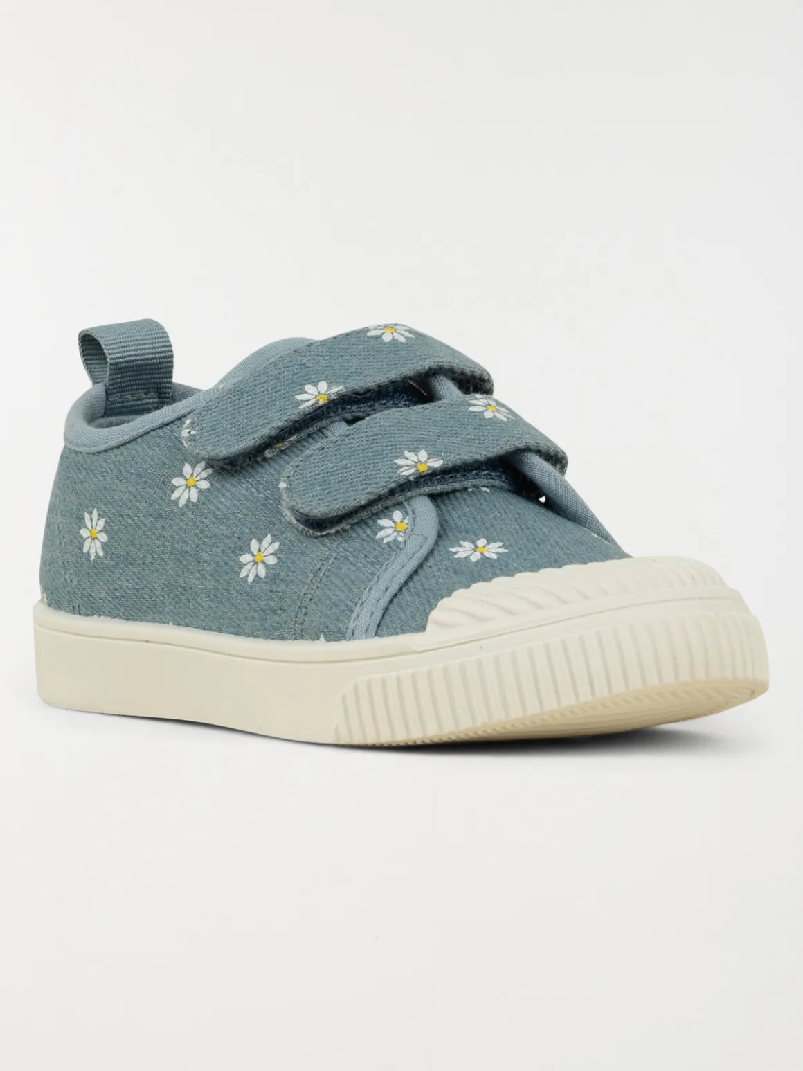 Tennis toile fleurie fille (24-30)