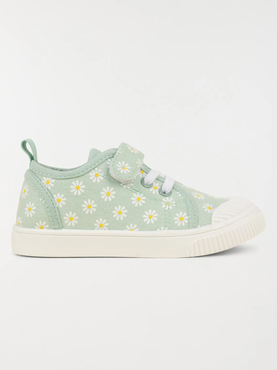 Tennis toile fleurie fille (24-30)
