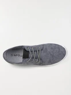 Tennis toile lacets bleues homme (40-45)