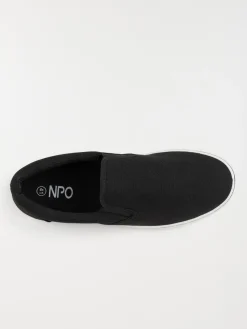 Tennis toile noir homme (40-46)