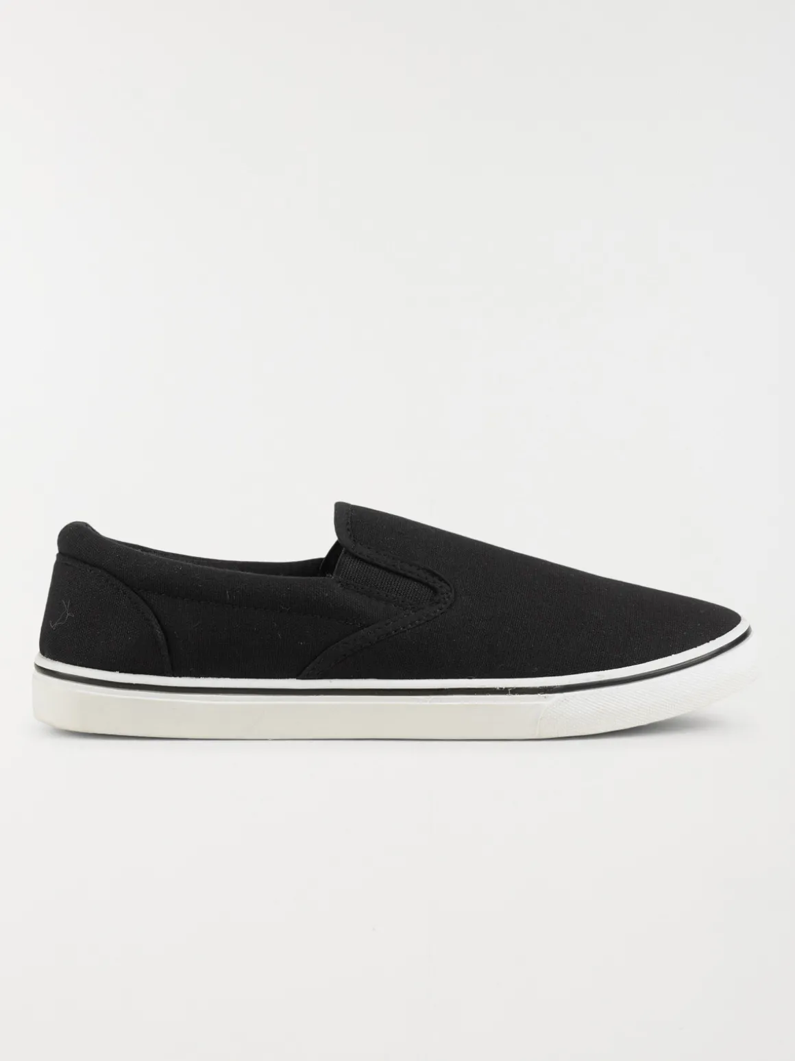 Tennis toile noir homme (40-46)