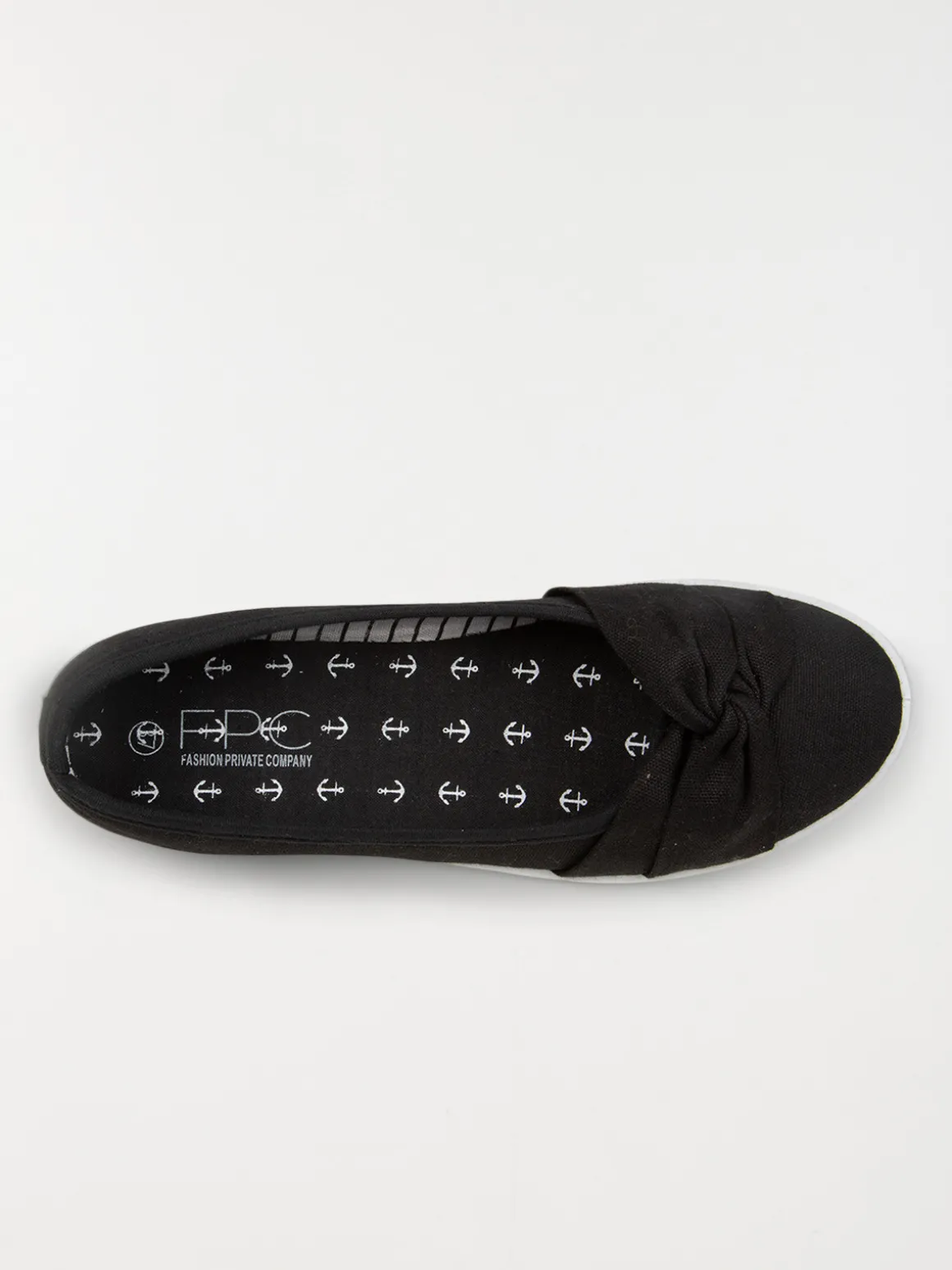 Tennis toile noire femme (36-42)