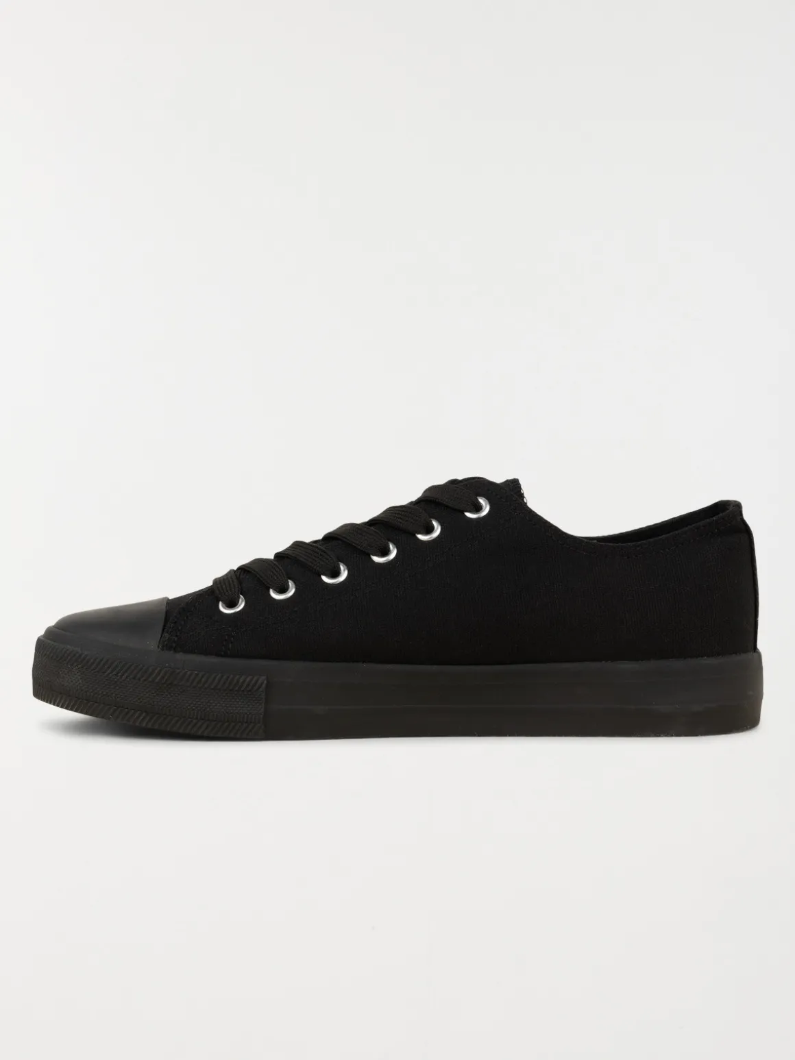 Tennis toile noire homme (40-45)