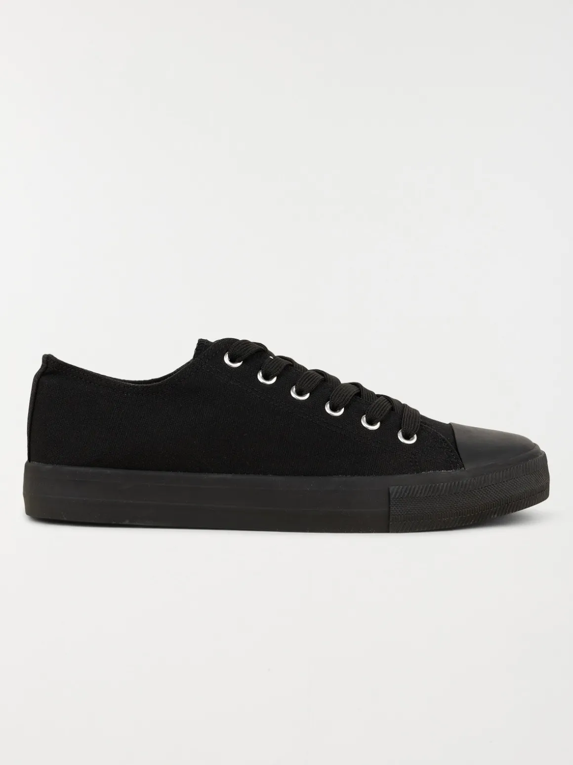 Tennis toile noire homme (40-45)
