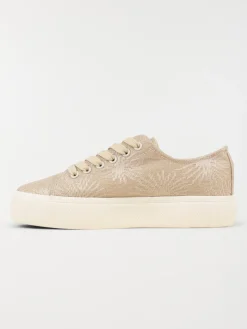 Tennis toile plateforme femme (36-41)
