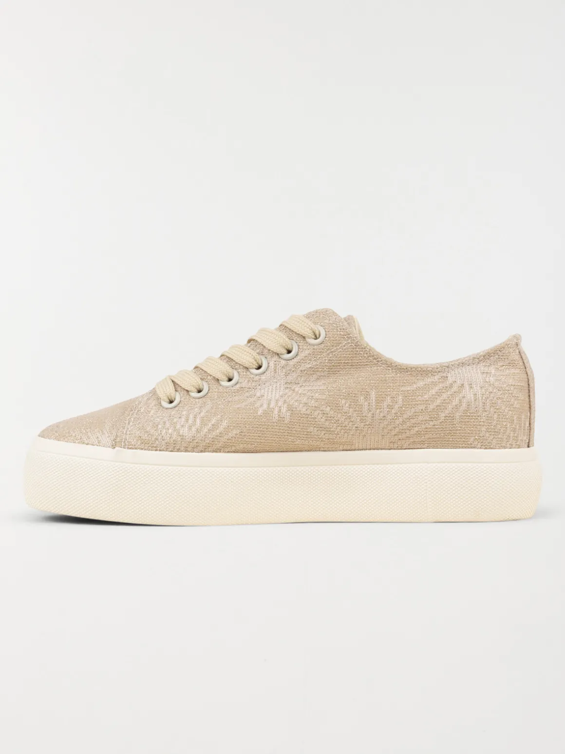 Tennis toile plateforme femme (36-41)
