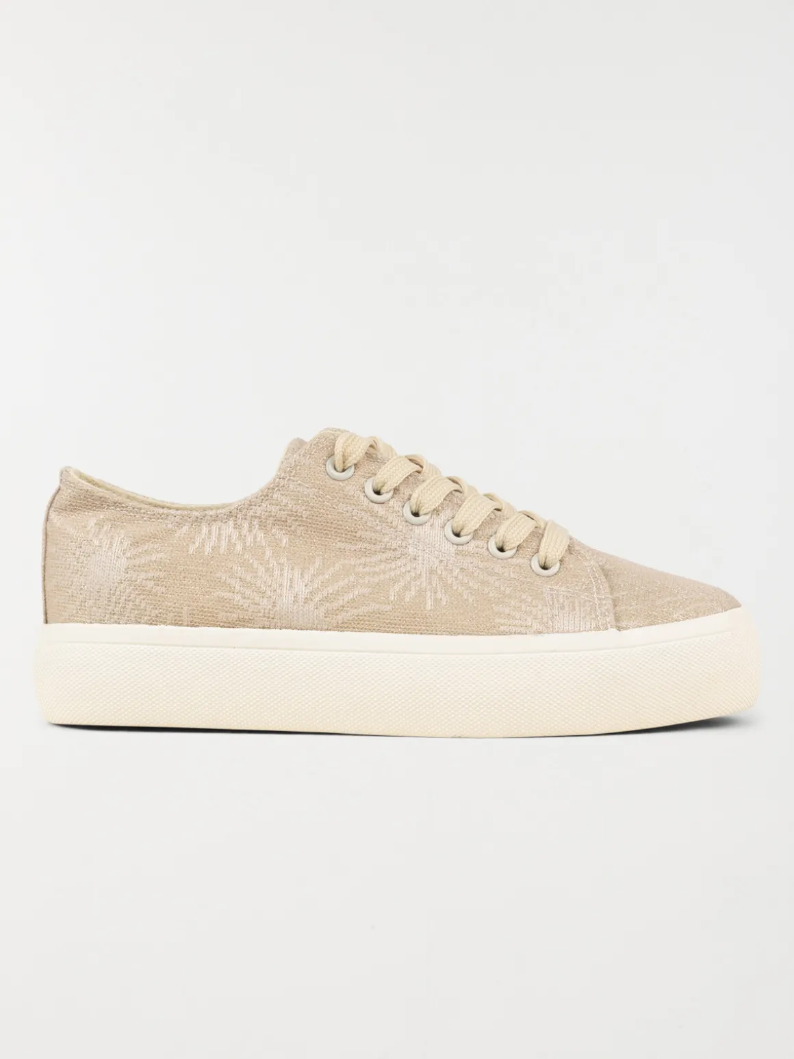Tennis toile plateforme femme (36-41)