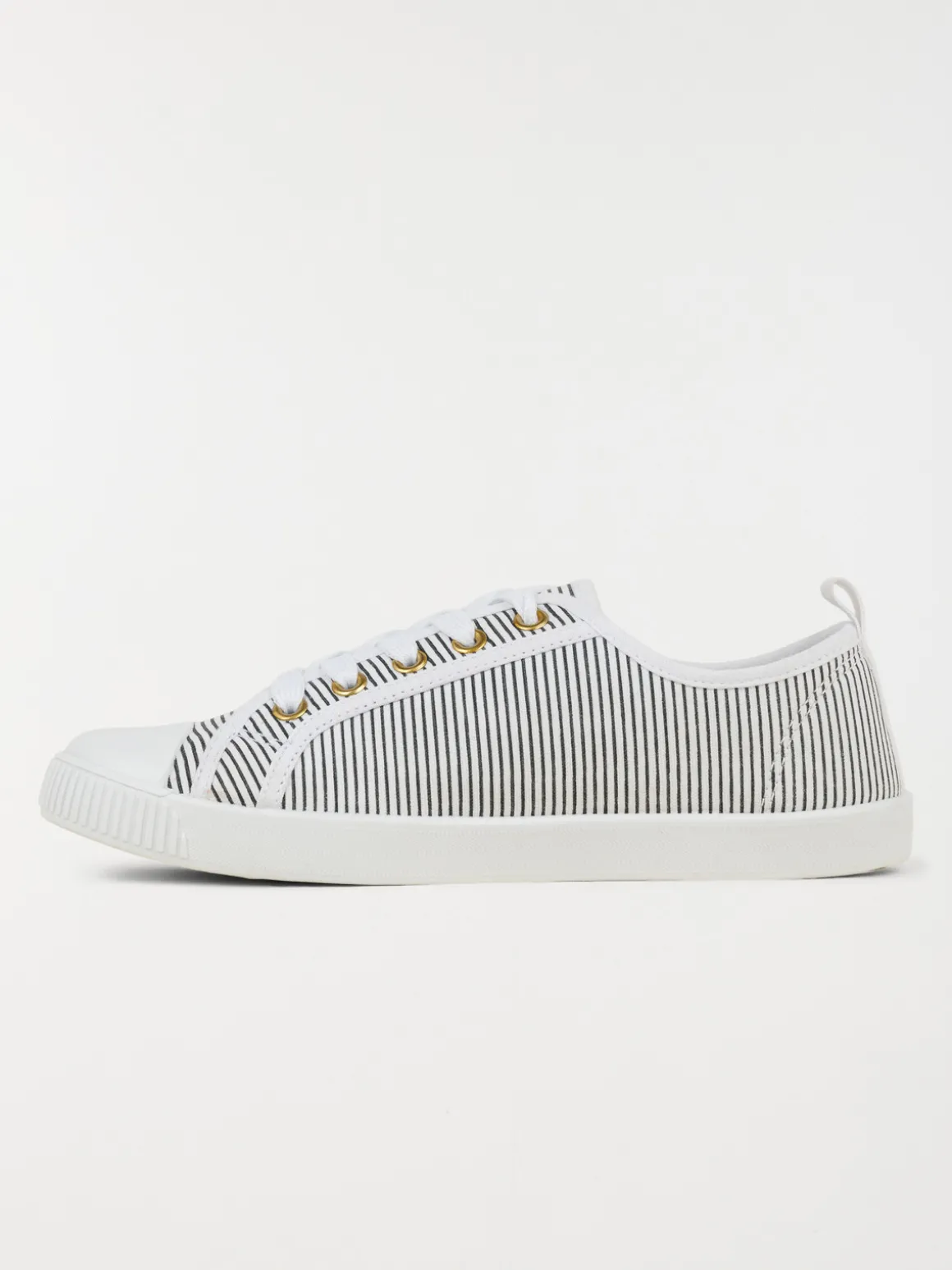 Tennis toile rayée femme (36-41)