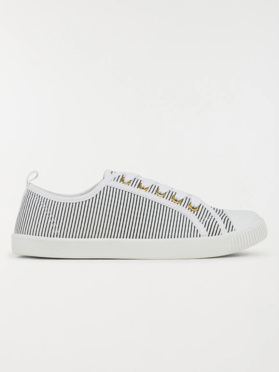Tennis toile rayée femme (36-41)