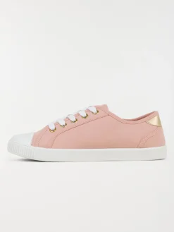 Tennis toile rose femme (36-41)