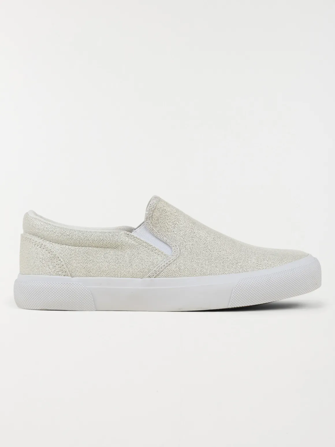 Tennis toile slip on femme (36-41)