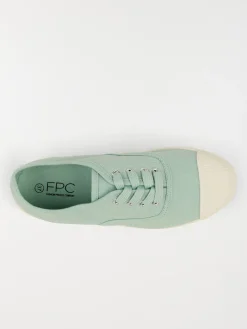 Tennis toile verte femme (36-41)