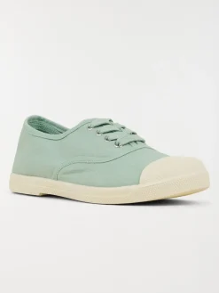 Tennis toile verte femme (36-41)