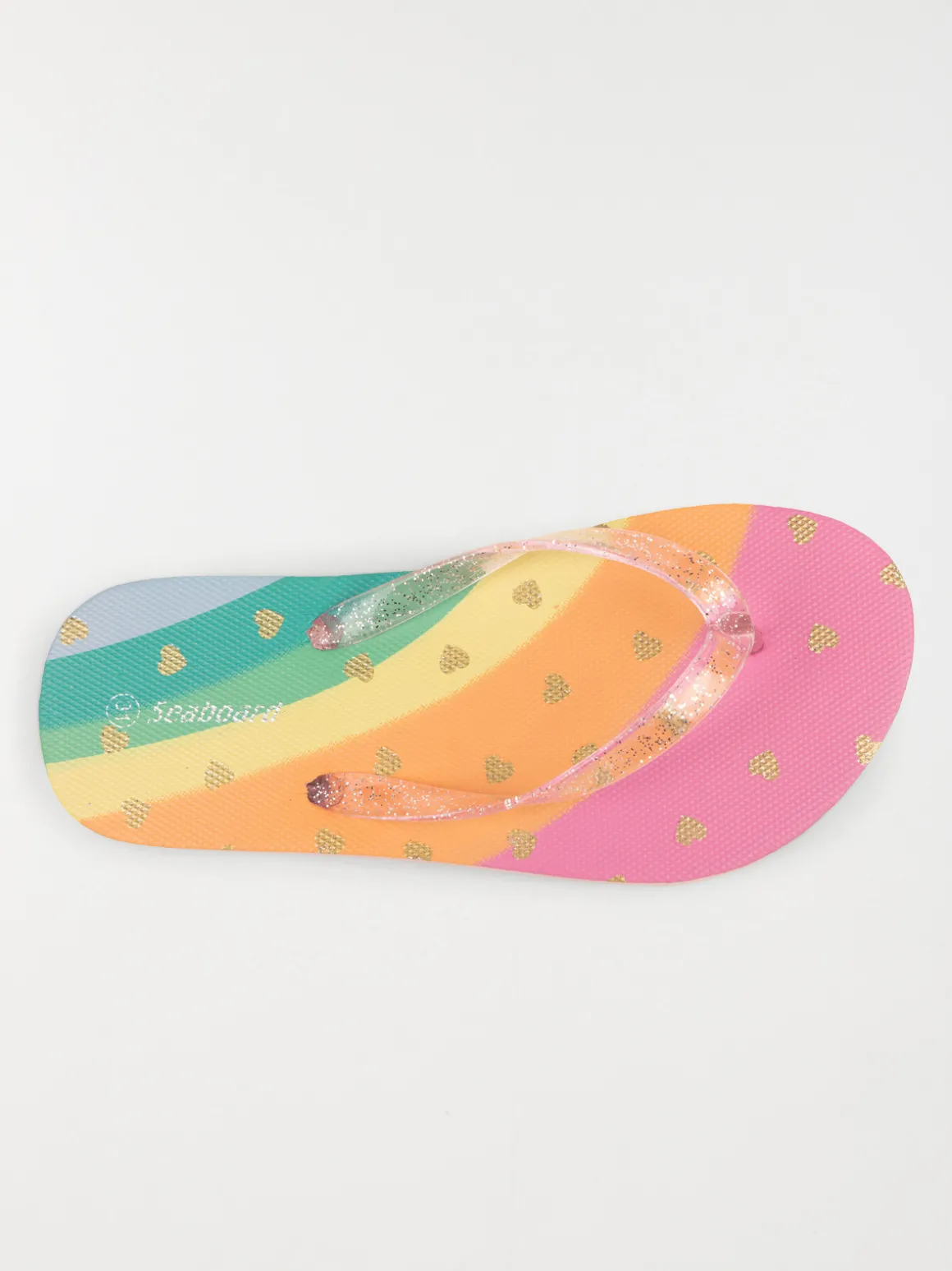 Tong coeur rose fille (31-35)