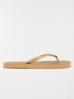 Tong coloris doré femme (36-41)