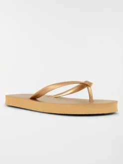 Tong coloris doré rose (31-35)