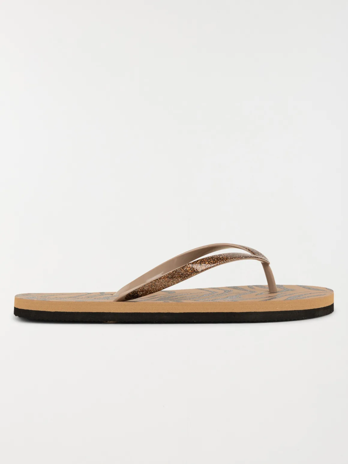 Tong coloris marron femme (36-41)