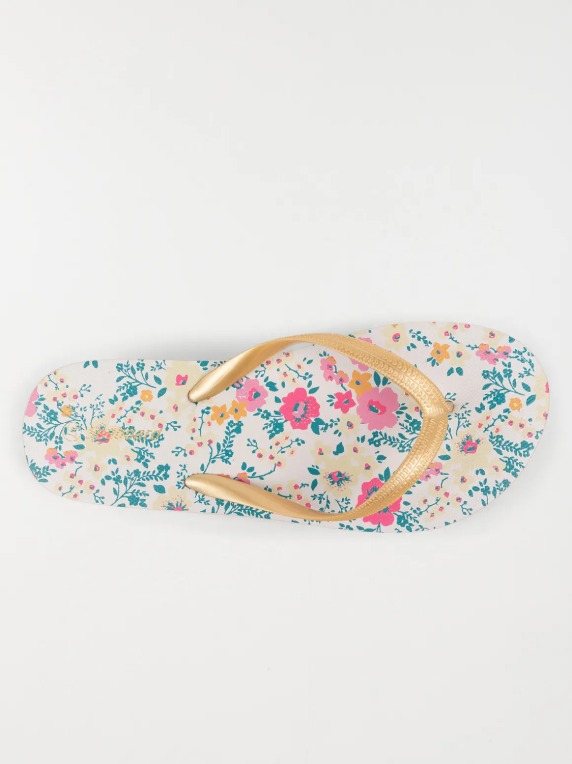 Tong imprimé fleuri femme (36-41)