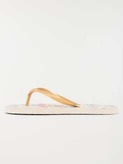 Tong imprimé fleuri femme (36-41)