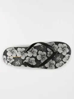 Tong imprimé végétal femme (36-41)