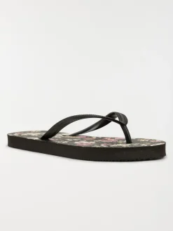 Tong motif floral femme (36-41)