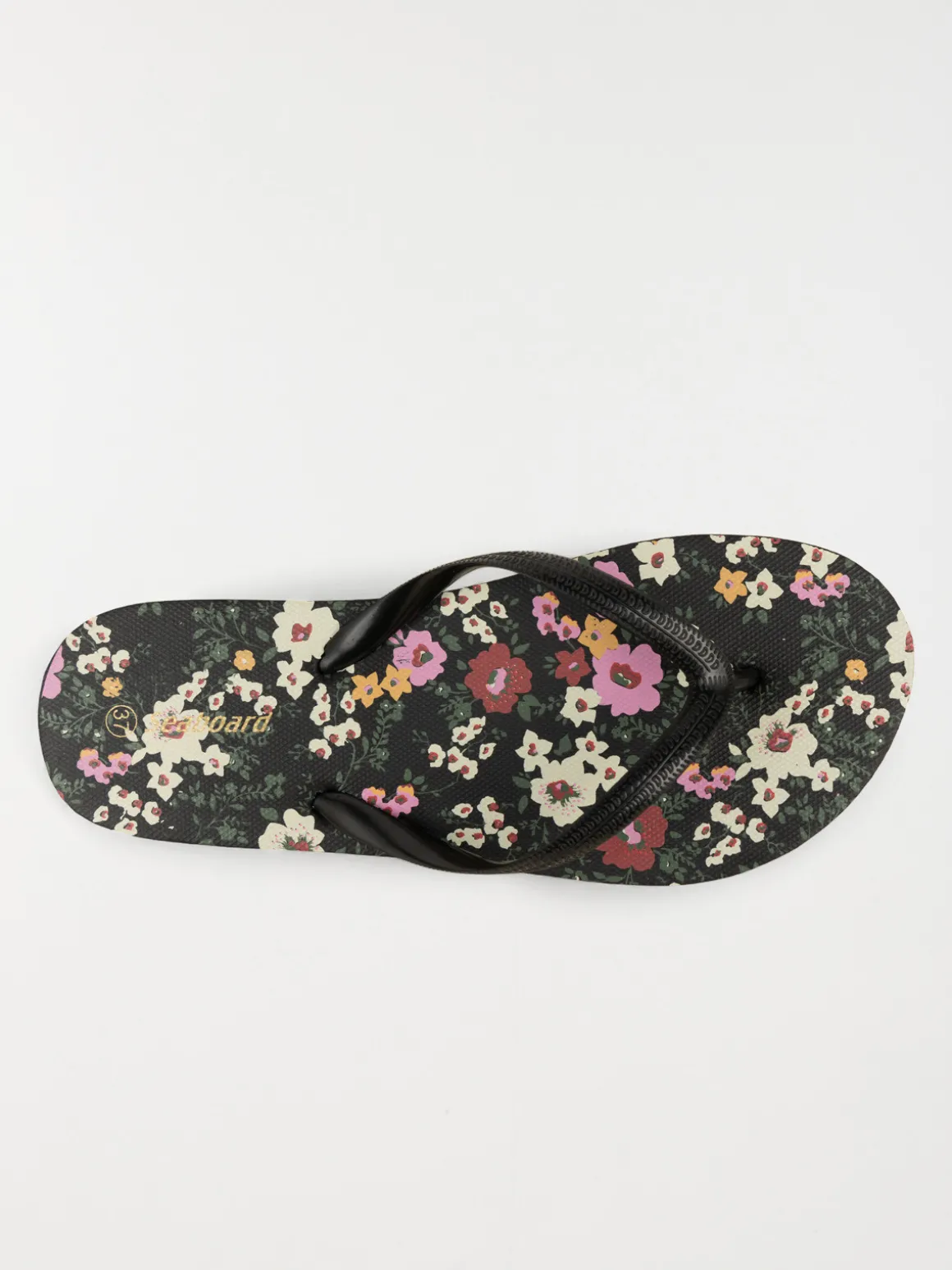 Tong motif floral femme (36-41)