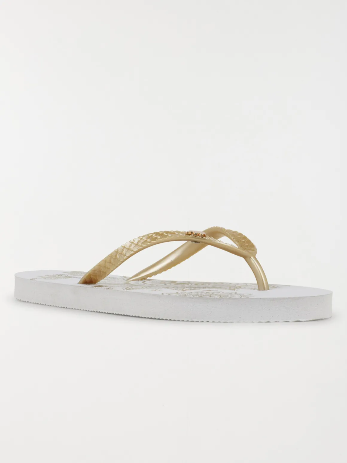 Tong motif éléphant doré femme (36-41)