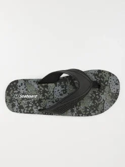 Tongs couleur kaki homme (40-45)