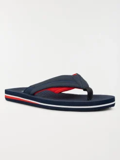 Tongs couleur marine homme (40-45)