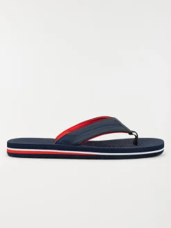 Tongs couleur marine homme (40-45)