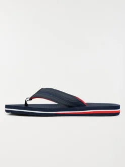 Tongs couleur marine homme (40-45)