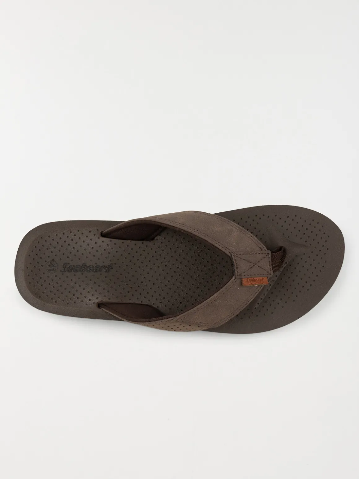 Tongs couleur marron homme (41-46)