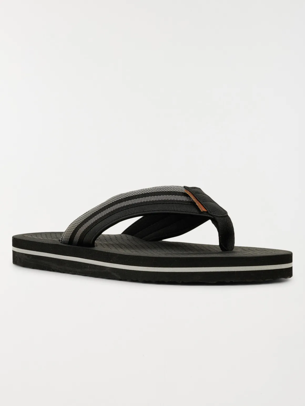 Tongs couleur noire homme (41-46)