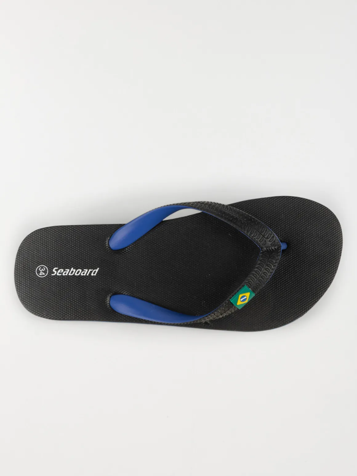 Tongs noires et bleues garçon (31-39)