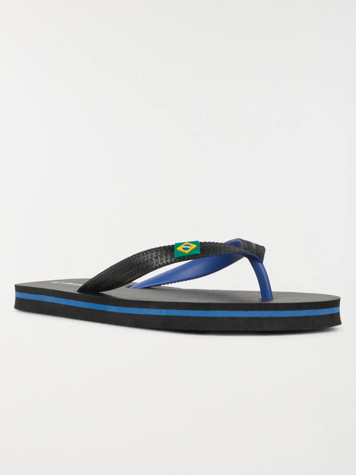 Tongs noires et bleues garçon (31-39)