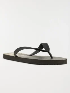 Tongs vertes imprimées homme (40-45)
