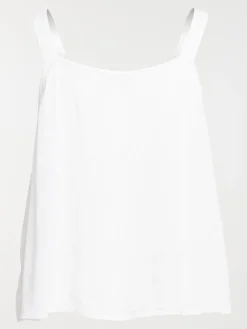 Top broderies grande taille femme
