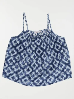 Top imprimé à bretelles fille (XXS-M)