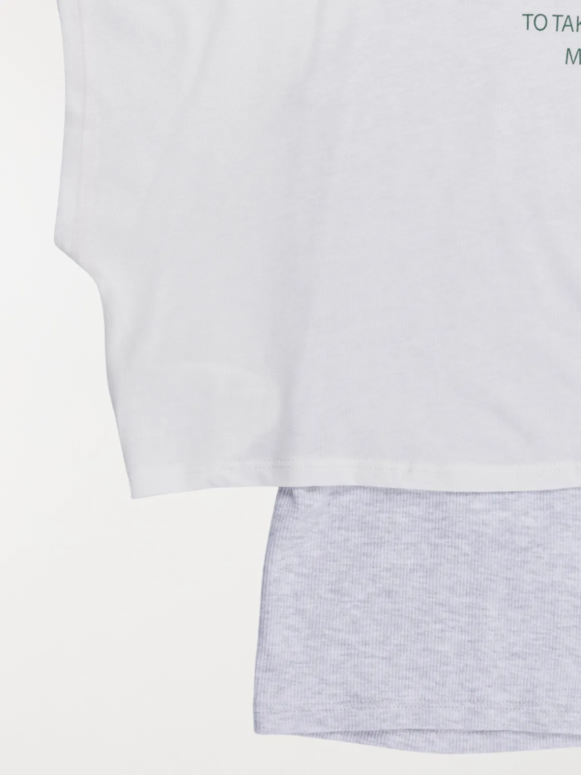 T-shirt 2 en 1 sport fille (XXS-M)