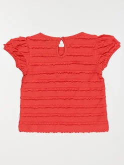 T-shirt à volants fille (3-36M)