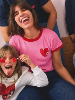 T-shirt amour Saint-Valentin femme
