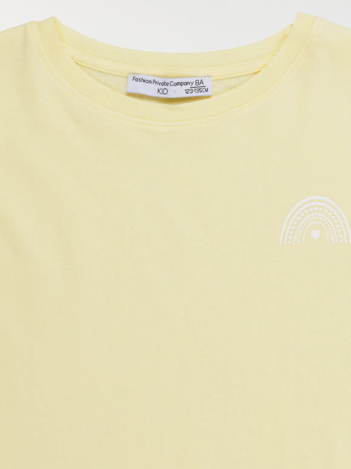 T-shirt arc-en-ciel fille (3-12A)