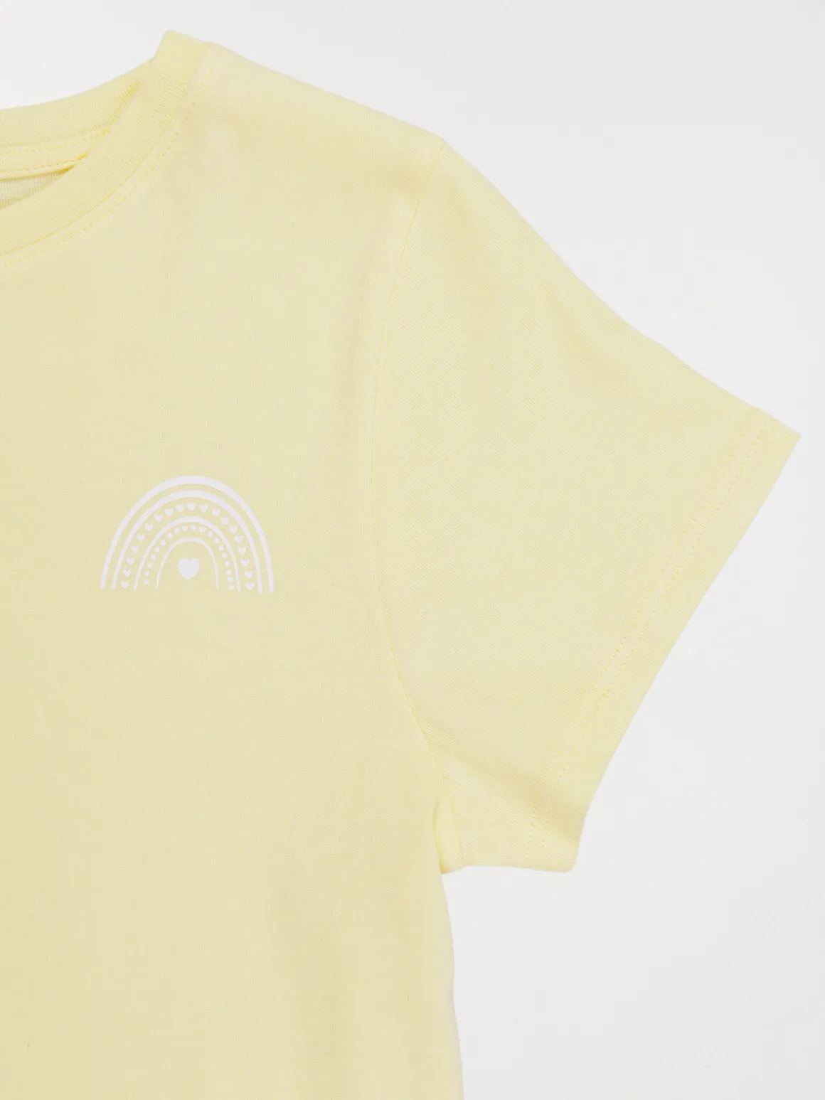 T-shirt arc-en-ciel fille (3-12A)