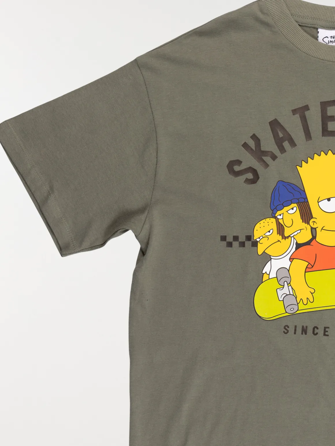 T-shirt Bart Simpson crew garçon (XXS-M)