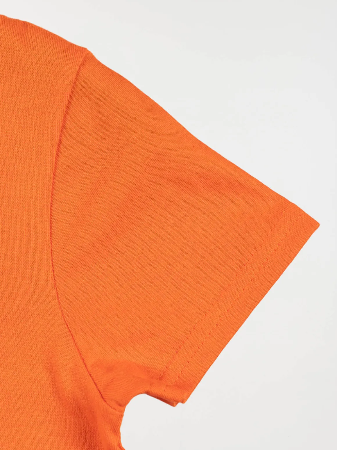 T-shirt baseball orange garçon (3-8A)