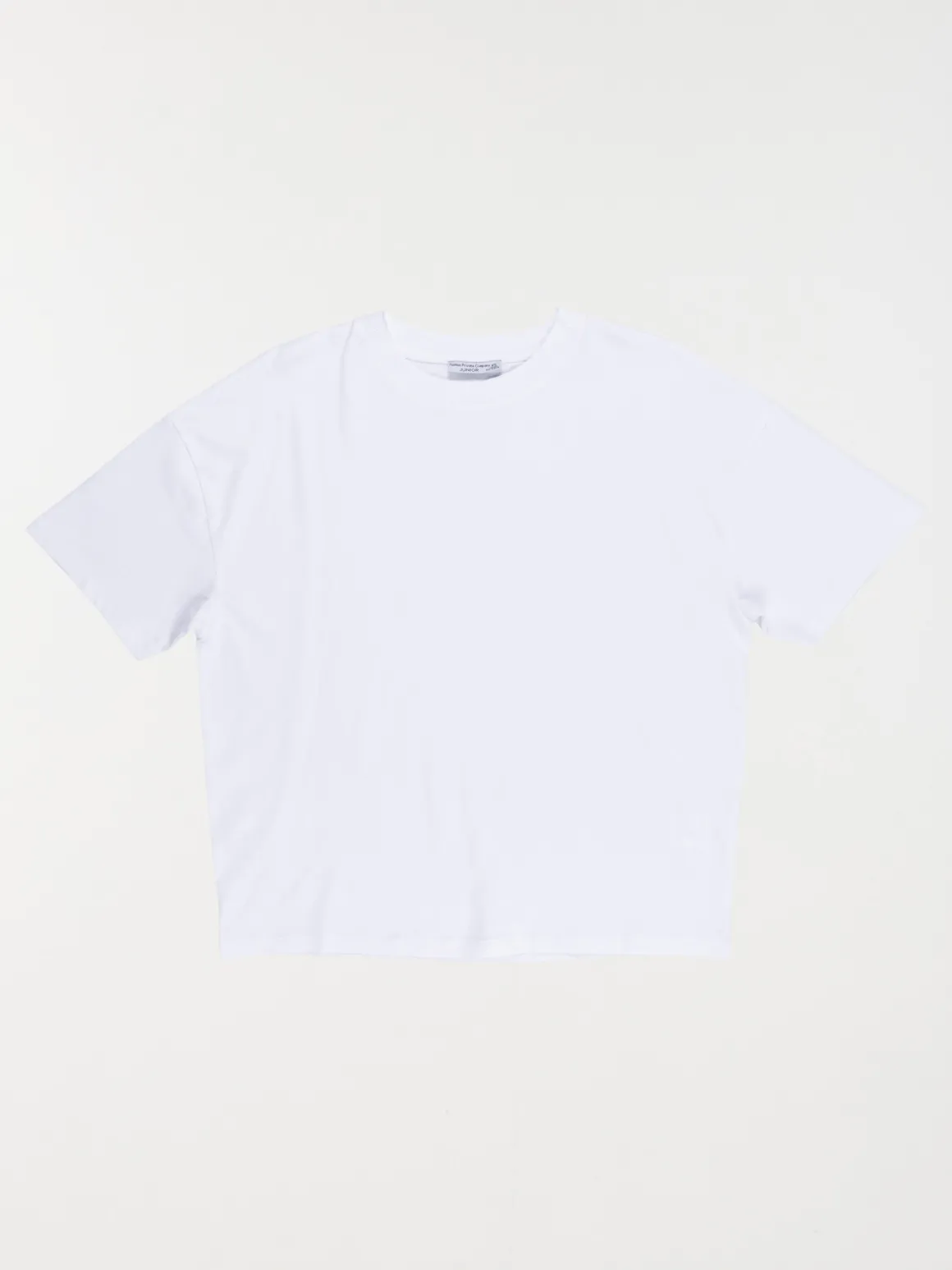 T-shirt basique blanc fille (XXS-M)
