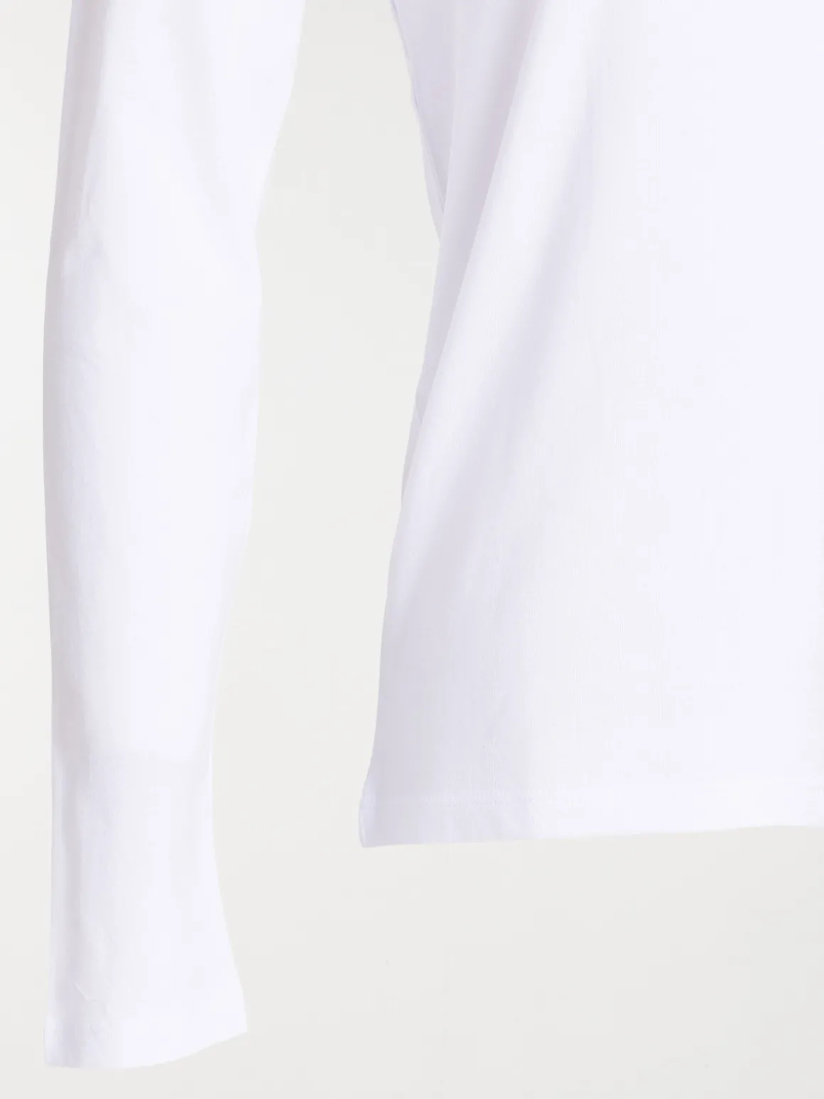T-shirt basique manches longues femme