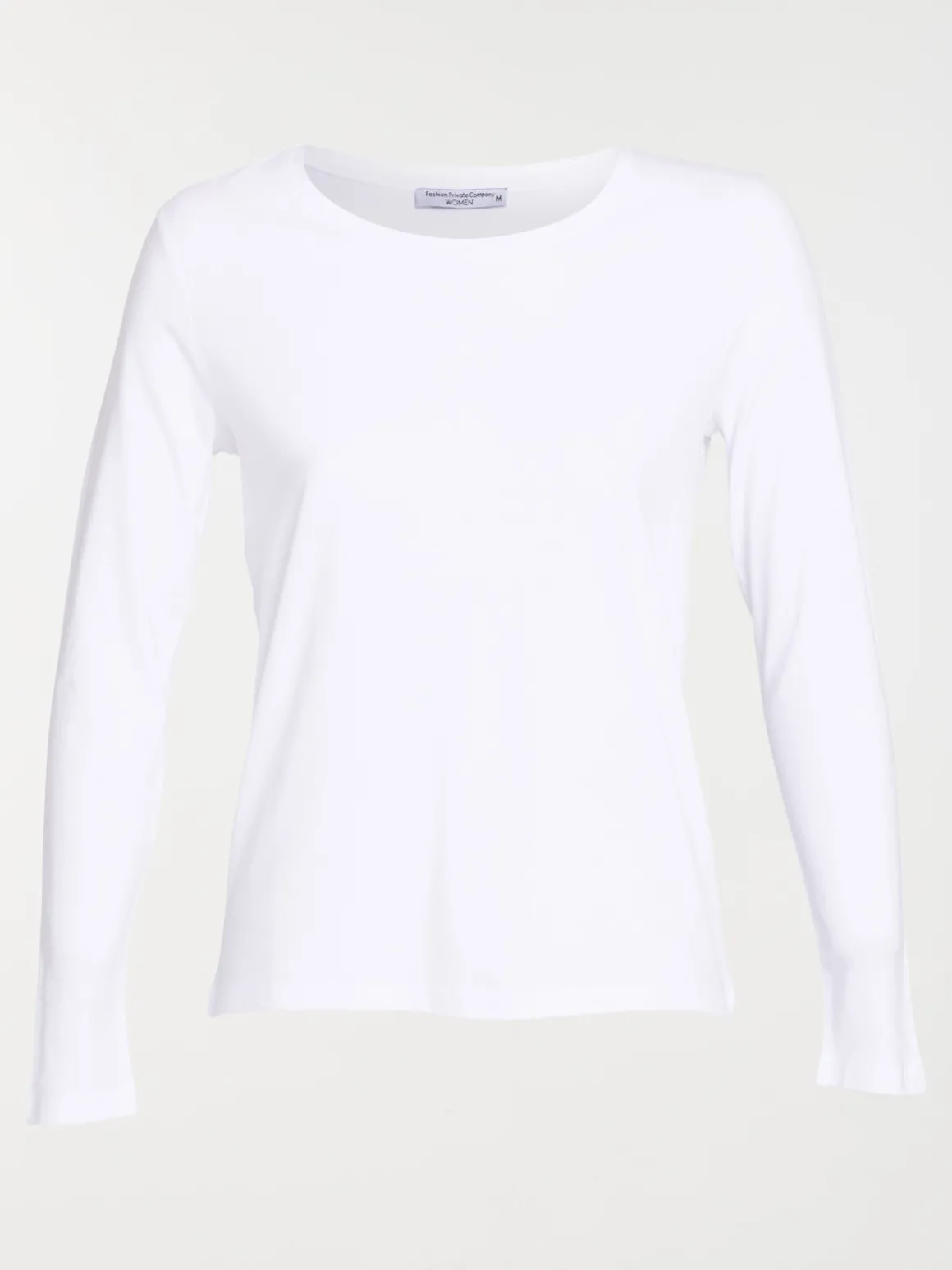 T-shirt basique manches longues femme