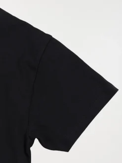 T-shirt basique noir fille (XXS-M)